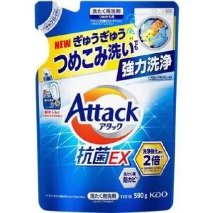 Kao Attack EX Vedel pesupesemisvahend täitepakend 590g