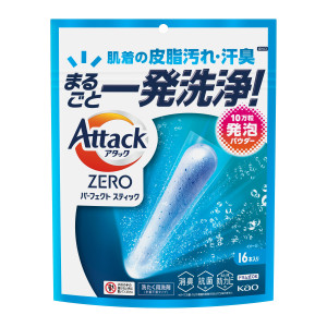 Kao Attack Zero pulgakujulises pakendis pesupulber 16tk