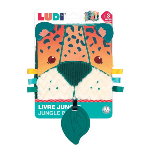 LUDI L30087 Pehme mänguraamat