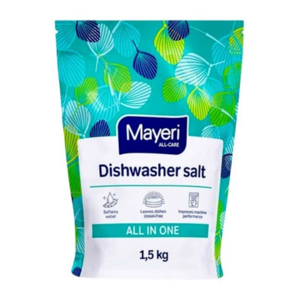Mayeri Nõudepesumasina sool 1.5kg Mayeri Nõudepesumasina sool 1.5kg