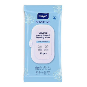 MAYERI Sensitive universaalsed niisutatud puhastuslapid 30tk