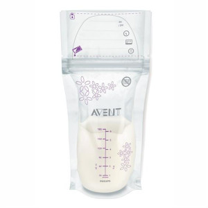 Philips Avent Rinnapiima säilituskotid 180ml 25tk