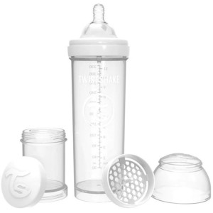 Twistshake Koolikutevastane lutipudel 330ml